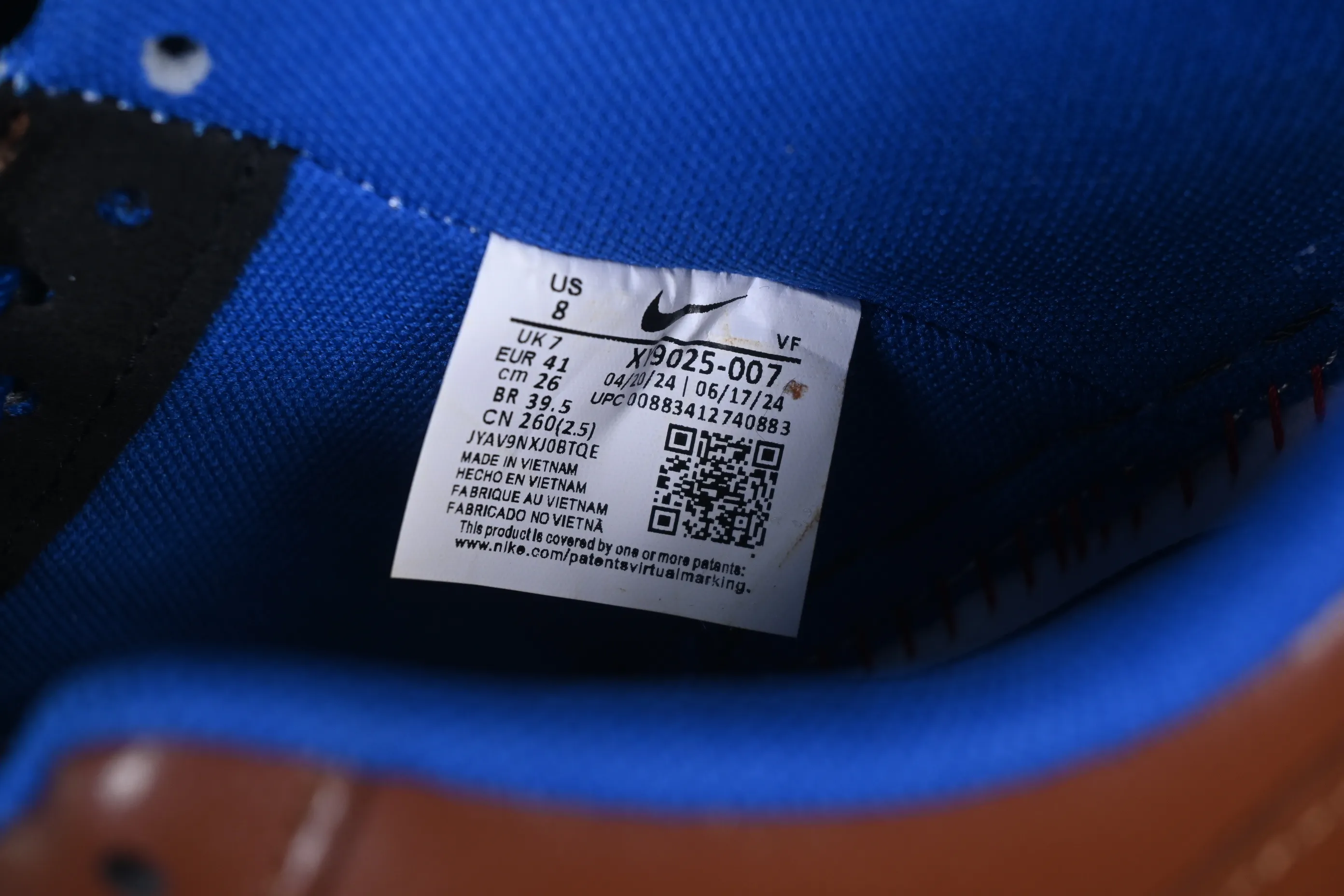 All categories Nk Air Force 1 Air Force series Nk Air Force 1 Low Air Force low top Nike Air Force 1'07 Low Year of the Horse joint name Tan Brown Blue Air Force 1 low top casual sneakers XY9025-007
